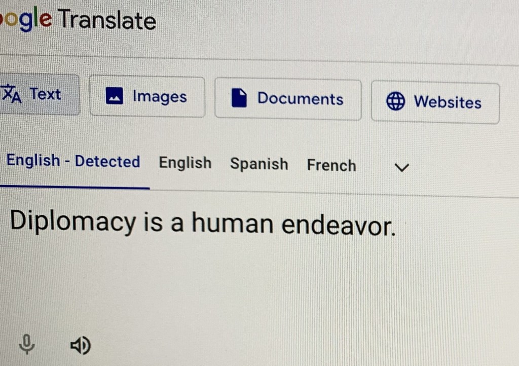 To U.S. Diplomats (2 of 2): A.I.-powered language tools in&nbsp;diplomacy